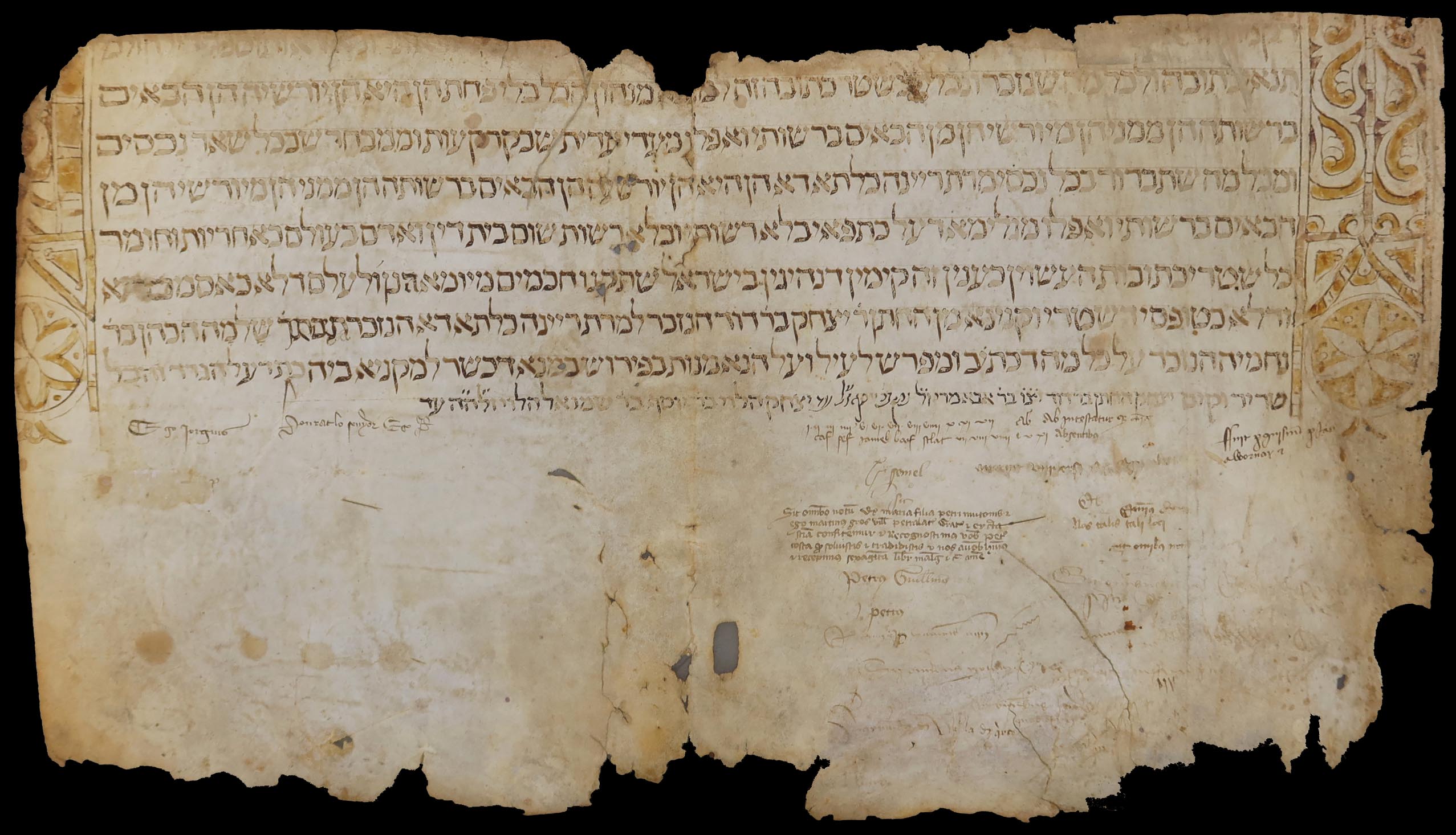 Fragmentos hebreos Girona